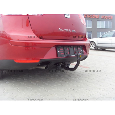 Ťažné zariadenie pre ALTEA - aj XXL, (5 P 1) - automatický vertikálny systém - od 2004 do Ťažné zariadenie pre ALTEA - aj XXL, (5 P 1) - automatický vertikálny systém - od 2004 do