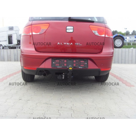Ťažné zariadenie pre ALTEA - aj XXL, (5 P 1) - automatický vertikálny systém - od 2004 do Ťažné zariadenie pre ALTEA - aj XXL, (5 P 1) - automatický vertikálny systém - od 2004 do