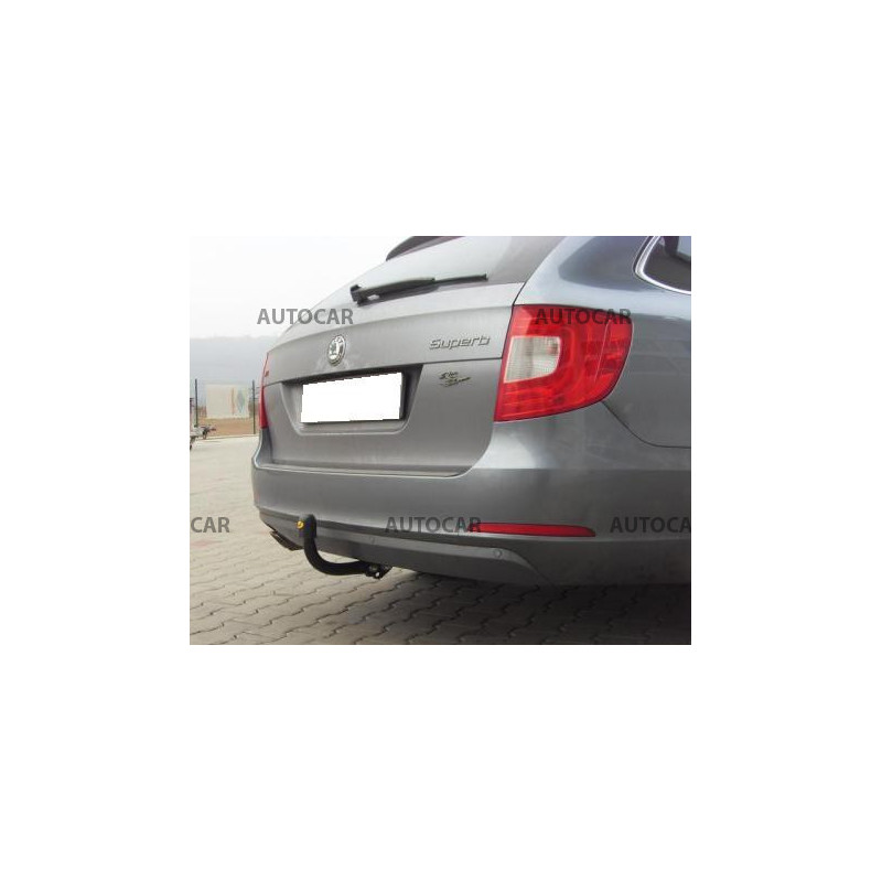 Ťažné zariadenie pre SUPERB - 4/5 dv, kombi - skrutkový systém - od 2008 do 