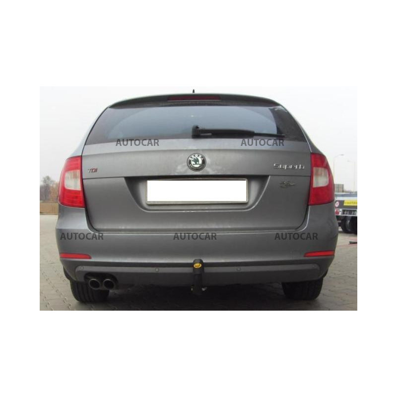 Ťažné zariadenie pre SUPERB - 4/5 dv, kombi - skrutkový systém - od 2008 do 