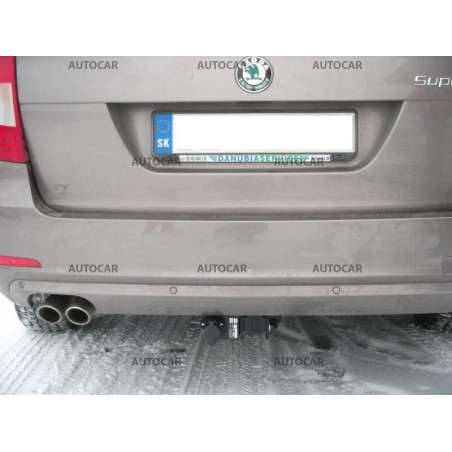 Ťažné zariadenie pre SUPERB - 4/5 dv, kombi - automatický systém - od 2008 do Ťažné zariadenie pre SUPERB - 4/5 dv, kombi - automatický systém - od 2008 do