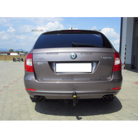 Ťažné zariadenie pre SUPERB - 5 -dv., Combi aj 4x4 - automatický vertikálny systém - od 2008 Ťažné zariadenie pre SUPERB - 5 -dv., Combi aj 4x4 - automatický vertikálny systém - od 2008
