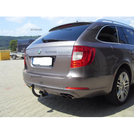 Ťažné zariadenie pre SUPERB - 5 -dv., Combi aj 4x4 - automatický vertikálny systém - od 2008 Ťažné zariadenie pre SUPERB - 5 -dv., Combi aj 4x4 - automatický vertikálny systém - od 2008