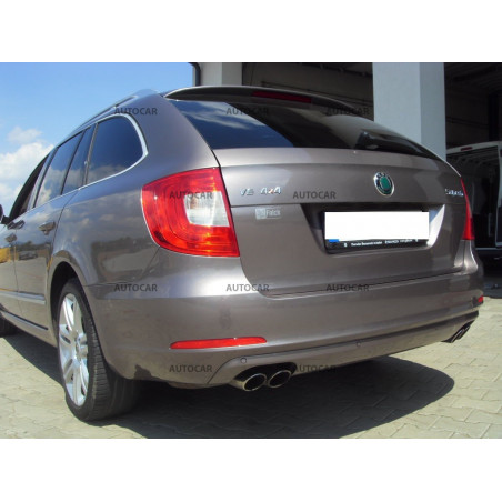 Ťažné zariadenie pre SUPERB - 5 -dv., Combi aj 4x4 - automatický vertikálny systém - od 2008 Ťažné zariadenie pre SUPERB - 5 -dv., Combi aj 4x4 - automatický vertikálny systém - od 2008