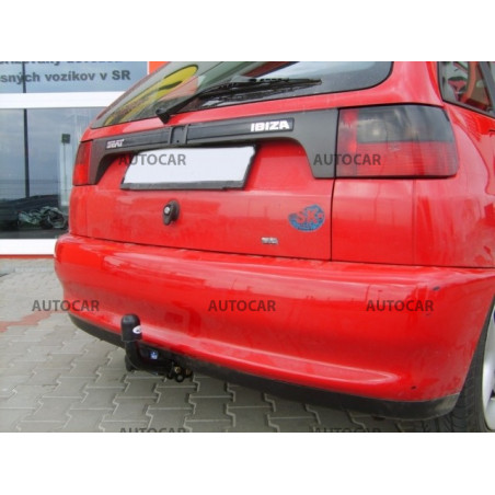 Ťažné zariadenie pre IBIZA - 3/5dv., GLX/GTI - skrutkový systém - od 1996/02 do 1999/08 Ťažné zariadenie pre IBIZA - 3/5dv., GLX/GTI - skrutkový systém - od 1996/02 do 1999/08