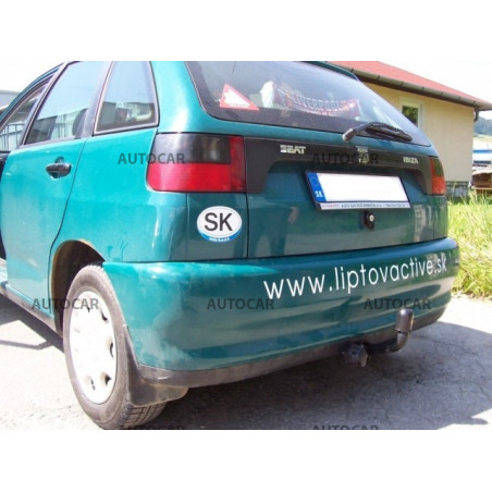 Ťažné zariadenie pre IBIZA - 3/5dv., GLX/GTI - skrutkový systém - od 1996/02 do 1999/08 Ťažné zariadenie pre IBIZA - 3/5dv., GLX/GTI - skrutkový systém - od 1996/02 do 1999/08