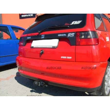 Ťažné zariadenie pre IBIZA - 3/5dv., GLX/GTI - automatický systém - od 1996/02 do 1999/08 Ťažné zariadenie pre IBIZA - 3/5dv., GLX/GTI - automatický systém - od 1996/02 do 1999/08