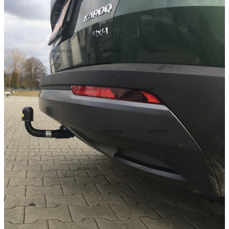 Tažné zařízení pro Škoda KAROQ - odnímatelný vertikální bajonetový systém