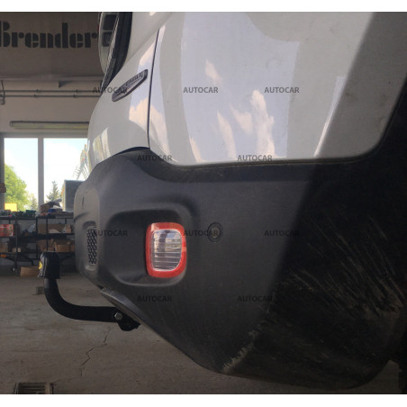 Ťažné zariadenie pre Jeep Renegate - skrutkový systém - od 2014/- Ťažné zariadenie pre Jeep Renegate - skrutkový systém - od 2014/-