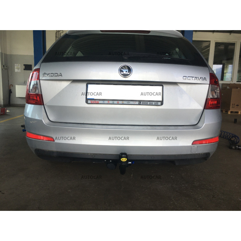 Tažné zařízení pro Škoda OCTAVIA III. - odnímatelný vertikální bajonetový systém