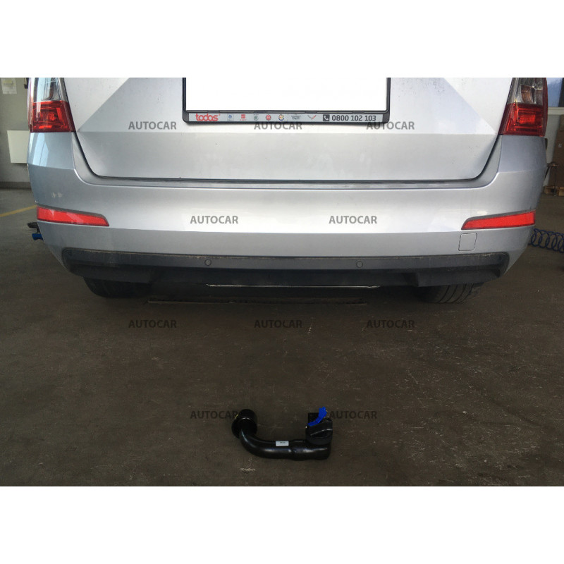 Tažné zařízení pro Škoda OCTAVIA III. - odnímatelný vertikální bajonetový systém