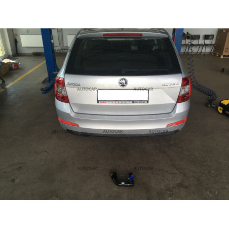 Tažné zařízení pro Škoda OCTAVIA III. - odnímatelný vertikální bajonetový systém