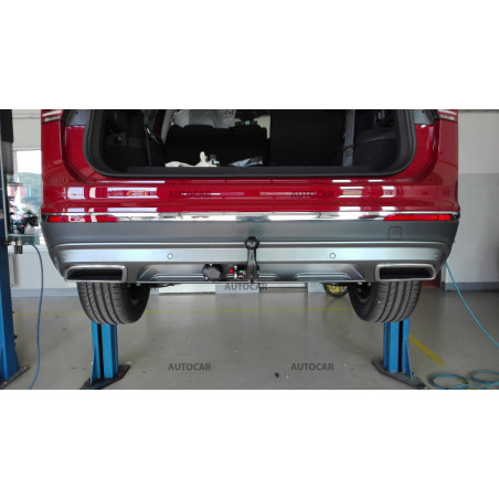 Ťažné zariadenie pre VW Tiguan - aut. vertikálny systém - od 2007/- Ťažné zariadenie pre VW Tiguan - aut. vertikálny systém - od 2007/-