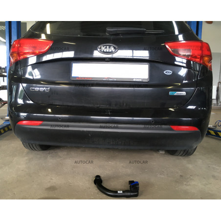 Ťažné zariadenie pre Ceed - kombi - automatický vertikálny systém - od 08.2012/- Ťažné zariadenie pre Ceed - kombi - automatický vertikálny systém - od 08.2012/-