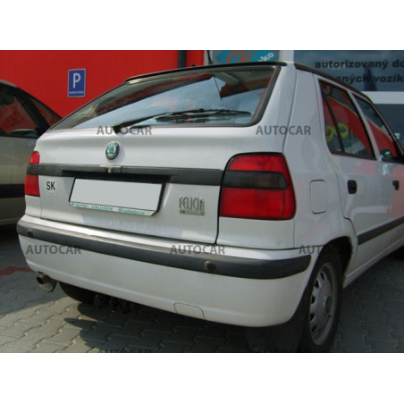 Tažné zařízení pro Škoda FELICIA - 5 dv. - odnímatelný bajonetový systém Tažné zařízení pro Škoda FELICIA - 5 dv. - odnímatelný bajonetový systém