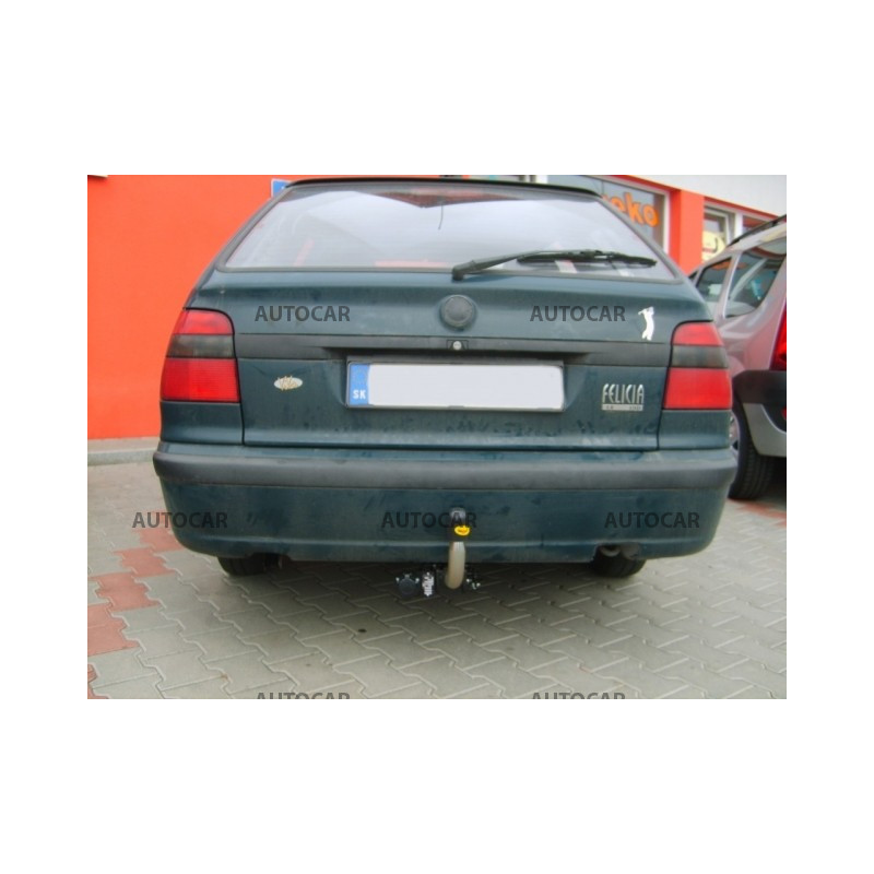 Tažné zařízení pro Škoda FELICIA - Kombi - odnímatelný bajonetový systém