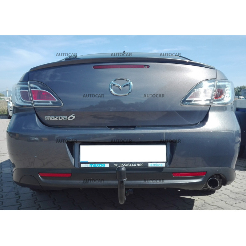 Tažné zařízení pro Mazda 6 - GH - 4/5 dv. - odnímatelný vertikální bajonetový systém