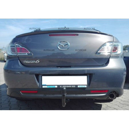 Tažné zařízení pro Mazda 6 - GH - 4/5 dv. - odnímatelný vertikální bajonetový systém Tažné zařízení pro Mazda 6 - GH - 4/5 dv. - odnímatelný vertikální bajonetový systém