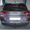 Tažné zařízení pro Hyundai i30 CW - odnímatelný vertikální bajonetový systém Tažné zařízení pro Hyundai i30 CW - odnímatelný vertikální bajonetový systém