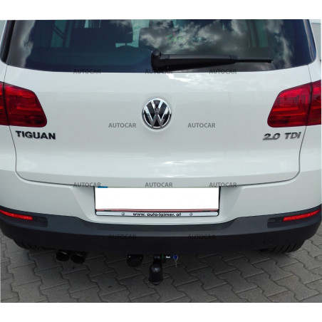 Ťažné zariadenie pre Tiguan - aut. vertikálny systém - od 2007/- Ťažné zariadenie pre Tiguan - aut. vertikálny systém - od 2007/-