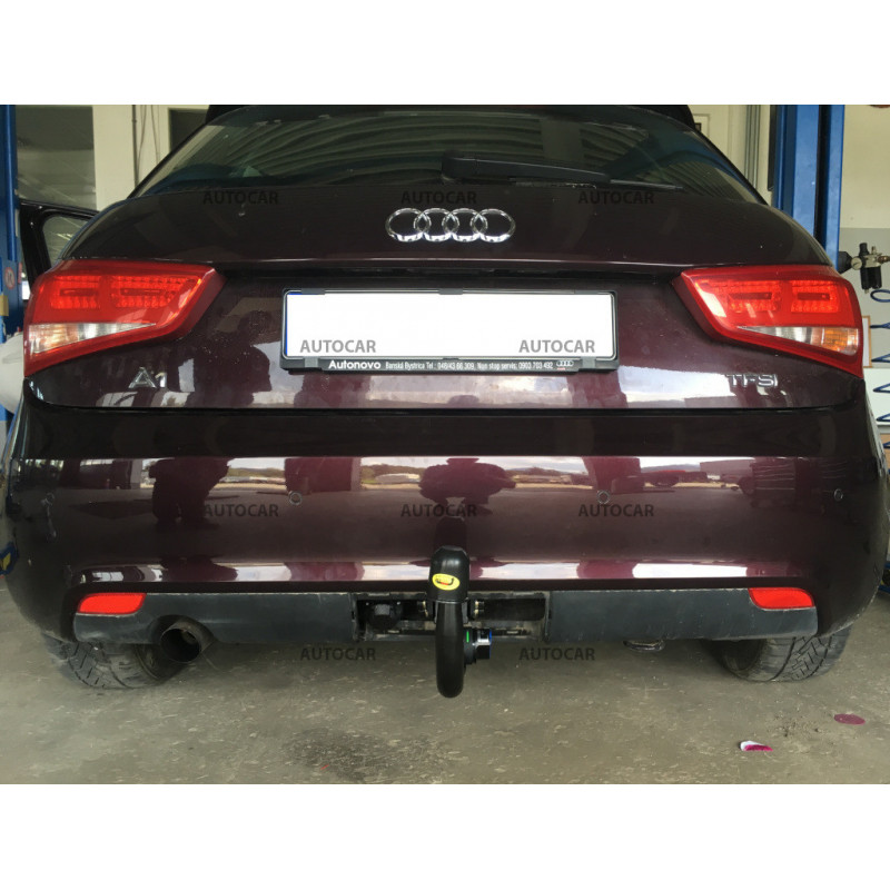 Tažné zařízení pro AUDI A1 - 3/5 dv. - odnímatelný vertikální bajonetový systém