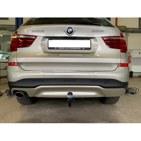 Tažné zařízení pro BMW X3 - odnímatelný vertikální bajonetový systém Tažné zařízení pro BMW X3 - odnímatelný vertikální bajonetový systém