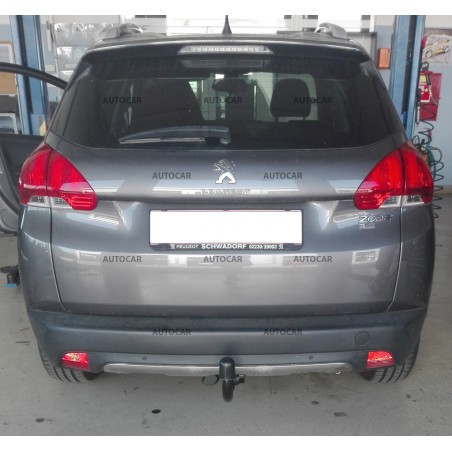 Tažné zařízení pro Peugeot 2008 - ne AdBlue - odnímatelný vertikální bajonetový systém Tažné zařízení pro Peugeot 2008 - ne AdBlue - odnímatelný vertikální bajonetový systém
