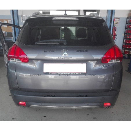 Tažné zařízení pro Peugeot 2008 - ne AdBlue - odnímatelný vertikální bajonetový systém Tažné zařízení pro Peugeot 2008 - ne AdBlue - odnímatelný vertikální bajonetový systém