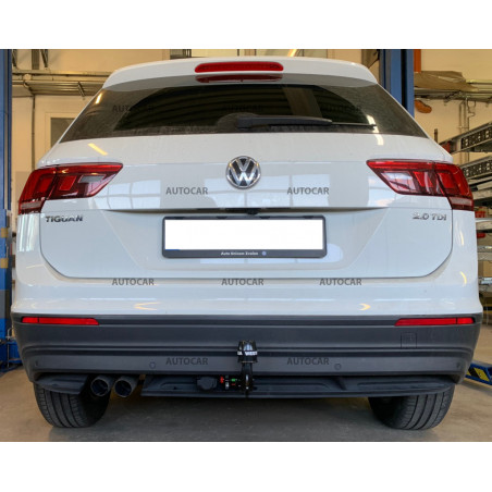 Ťažné zariadenie pre VW Tiguan - aut. vertikálny systém - od 2007/- Ťažné zariadenie pre VW Tiguan - aut. vertikálny systém - od 2007/-