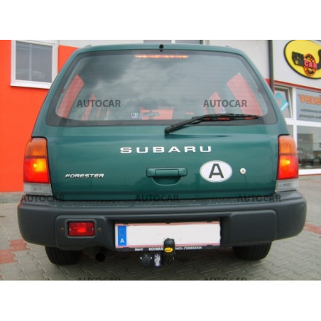 Ťažné zariadenie pre FORESTER - 5 dv. SPZ na naraz. (SF) - skrutkový systém - od 1997 do 2000 Ťažné zariadenie pre FORESTER - 5 dv. SPZ na naraz. (SF) - skrutkový systém - od 1997 do 2000