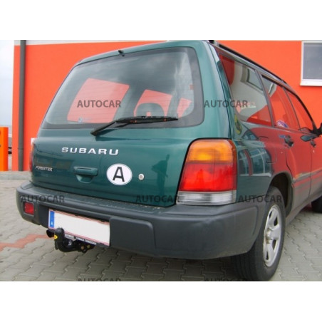 Ťažné zariadenie pre FORESTER - 5 dv. SPZ na naraz. (SF) - skrutkový systém - od 1997 do 2000 Ťažné zariadenie pre FORESTER - 5 dv. SPZ na naraz. (SF) - skrutkový systém - od 1997 do 2000