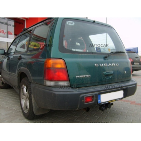 Ťažné zariadenie pre FORESTER - 5 dv. SPZ na naraz. (SF) - automatický systém - od 1997 do 2000 Ťažné zariadenie pre FORESTER - 5 dv. SPZ na naraz. (SF) - automatický systém - od 1997 do 2000