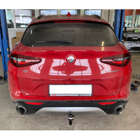 Ťažné zariadenie - Alfa Romeo Stelvio - automatický vertikálny systém