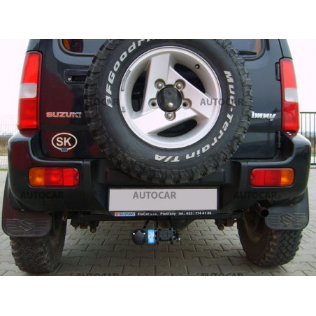 Ťažné zariadenie pre JIMNY - 3/5dv., pasuje aj na r. 2005 - automatický systém - od 1998 do Ťažné zariadenie pre JIMNY - 3/5dv., pasuje aj na r. 2005 - automatický systém - od 1998 do