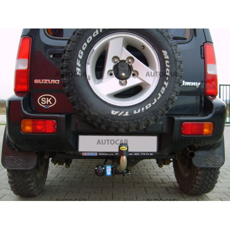 Ťažné zariadenie pre JIMNY - 3/5dv., pasuje aj na r. 2005 - automatický systém - od 1998 do Ťažné zariadenie pre JIMNY - 3/5dv., pasuje aj na r. 2005 - automatický systém - od 1998 do