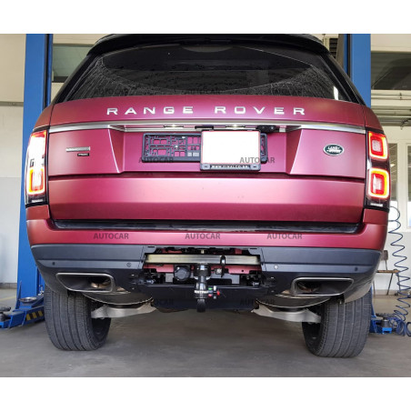 Ťažné zariadenie pre Range Rover - automatický vertikálny systém Ťažné zariadenie pre Range Rover - automatický vertikálny systém