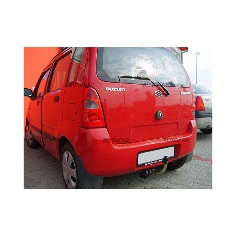 Ťažné zariadenie pre WAGON R+ - 5dv.,model 2003,(2+4WD) - skrutkový systém - od 2002/09 do 