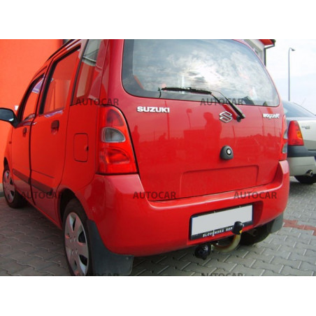 Ťažné zariadenie pre WAGON R+ - 5dv.,model 2003,(2+4WD) - skrutkový systém - od 2002/09 do Ťažné zariadenie pre WAGON R+ - 5dv.,model 2003,(2+4WD) - skrutkový systém - od 2002/09 do