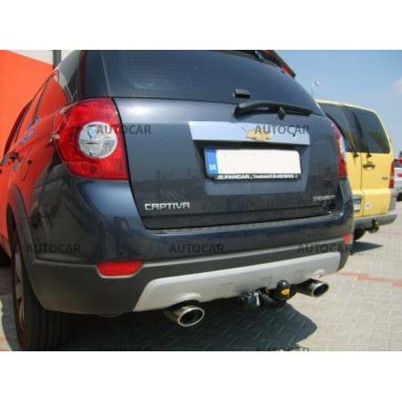 Ťažné zariadenie pre CAPTIVA - SUV,(C100) - skrutkový systém - od 2006 do Ťažné zariadenie pre CAPTIVA - SUV,(C100) - skrutkový systém - od 2006 do