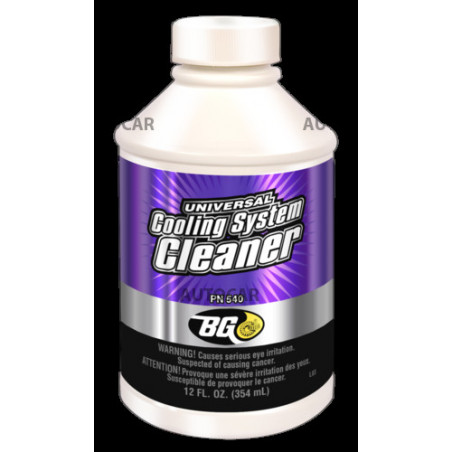 BG 540 UNIVERSAL COOLING SYSTEM CLEANER BG 540 UNIVERSAL COOLING SYSTEM CLEANER