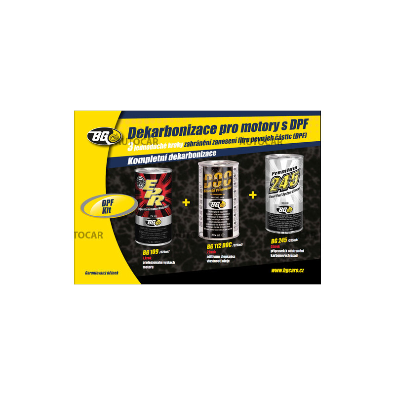 BG 6575 KIT Dekarbonizácie DPF