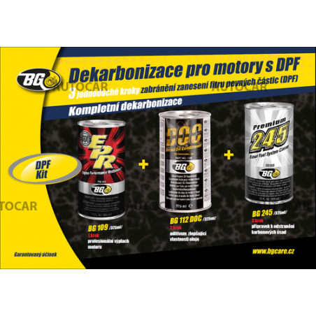 BG 6575 KIT Dekarbonizácie DPF BG 6575 KIT Dekarbonizácie DPF