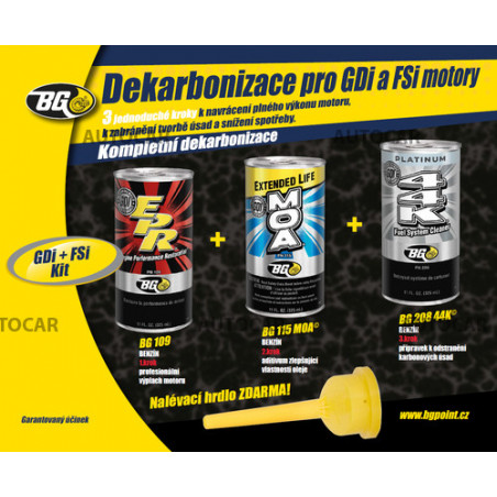 BG 6577 KIT Dekarbonizácie GDi, FSi, TSi BG 6577 KIT Dekarbonizácie GDi, FSi, TSi