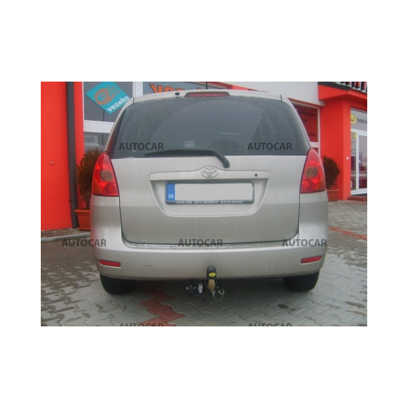 Tažné zařízení pro Toyota COROLLA VERSO - E12J - odnímatelný bajonetový systém