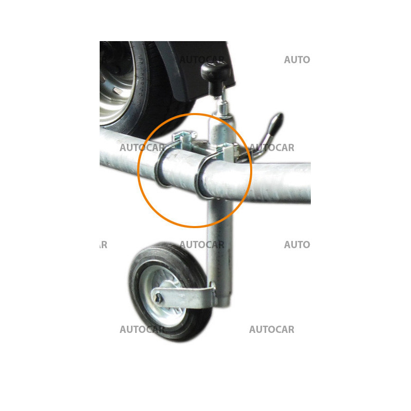 Držiak držiaku oporného kolieska