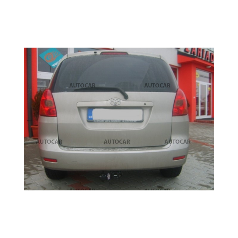 Tažné zařízení pro Toyota COROLLA VERSO - E12J - odnímatelný bajonetový systém