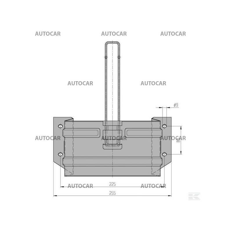 Držiak klinu HA 53 St pre UK 53