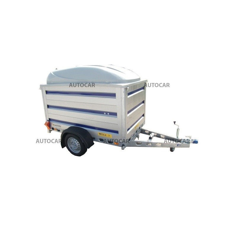 Prívesný vozík Kujawiak s krytom