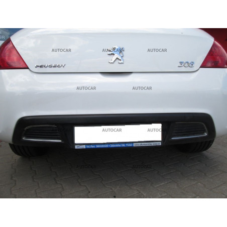 Ťažné zariadenie pre Peugeot 308 CC - vertikálne odnímateľný systém Ťažné zariadenie pre Peugeot 308 CC - vertikálne odnímateľný systém
