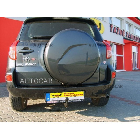 Ťažné zariadenie pre RAV 4 - 5 dv - s rezervným kolesom na zad. dv. - skrutkový systém - od 2006 do 2009 Ťažné zariadenie pre RAV 4 - 5 dv - s rezervným kolesom na zad. dv. - skrutkový systém - od 2006 do 2009